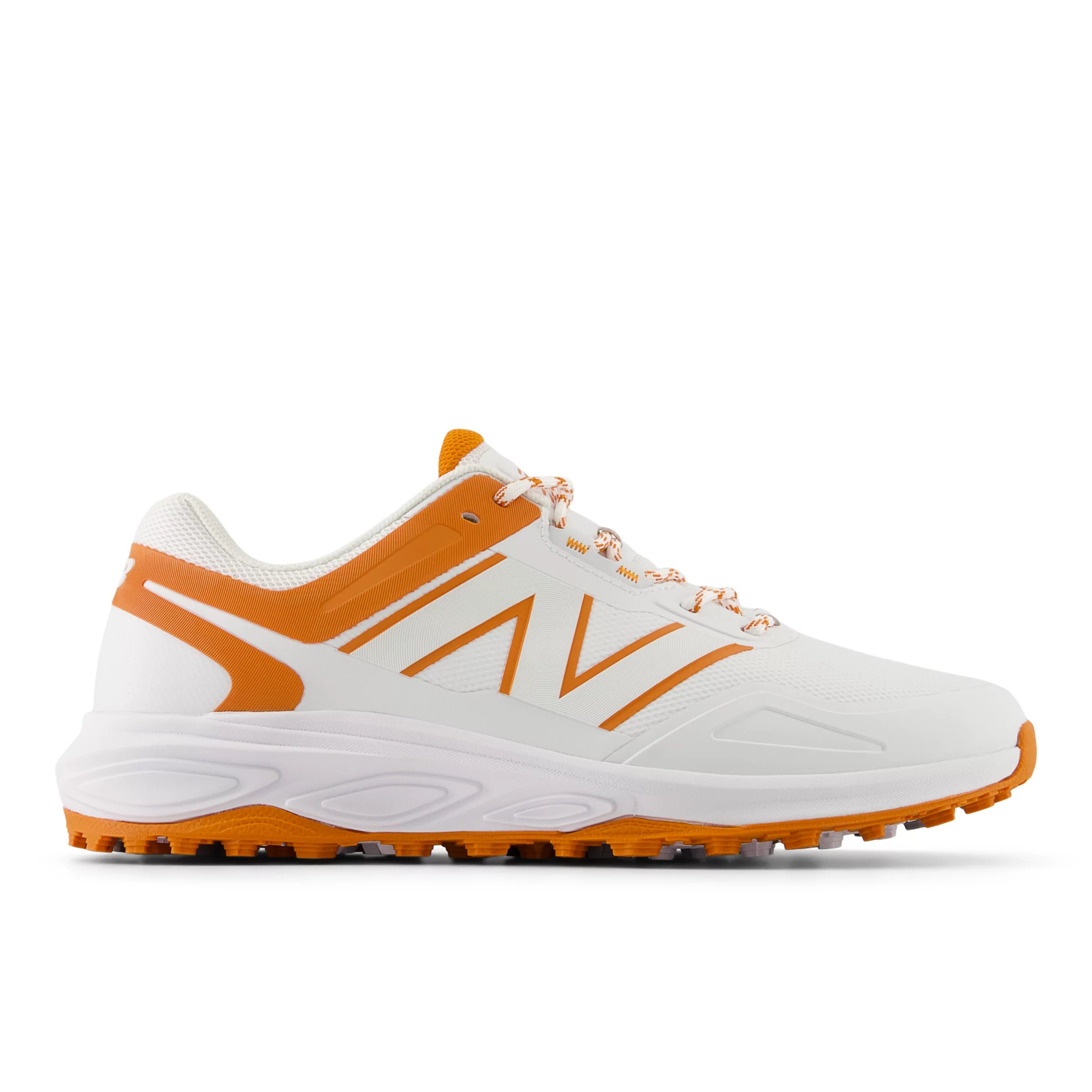White With Classic Orange