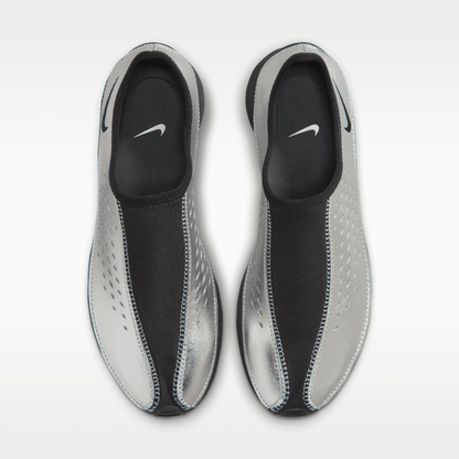 Metallic Silver/Black