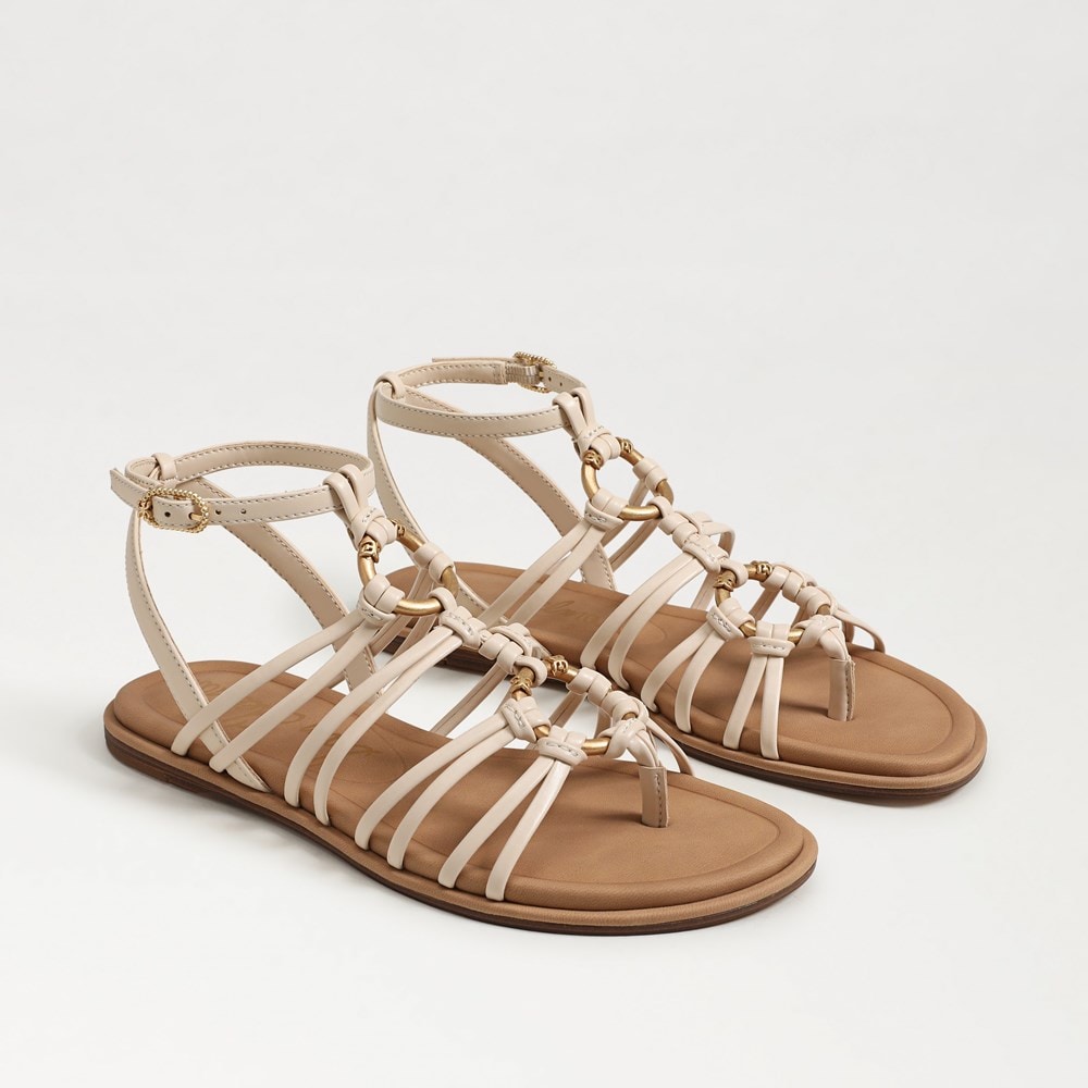 Ecru Sand Leather