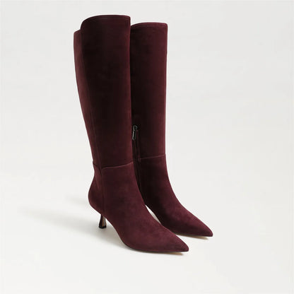 Parisian Plum Suede