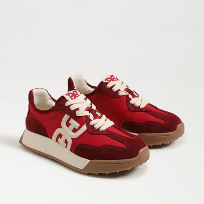 Deep Scarlet Suede