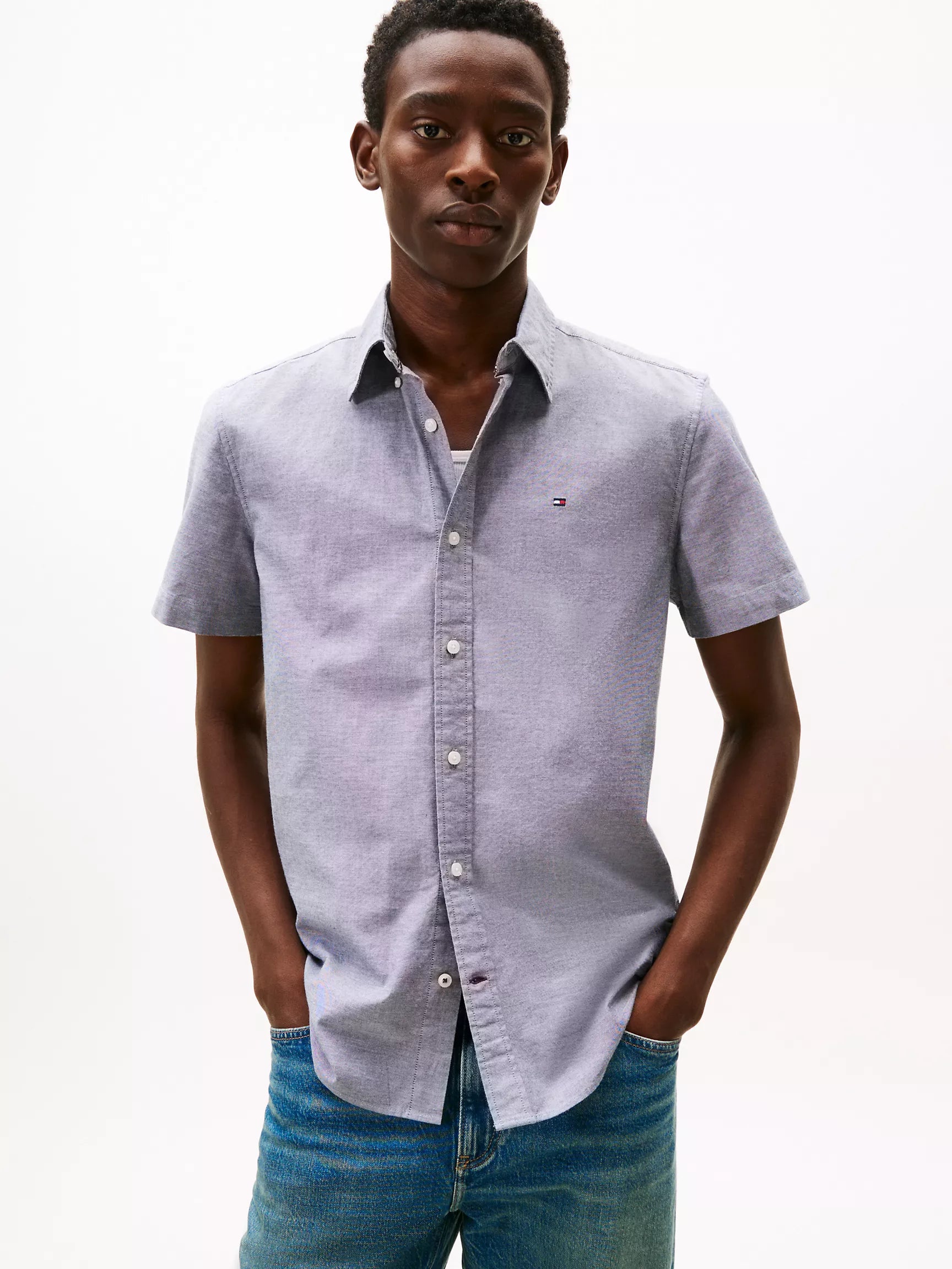Faded Chambray Blue