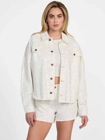 Girlbelle White Bling