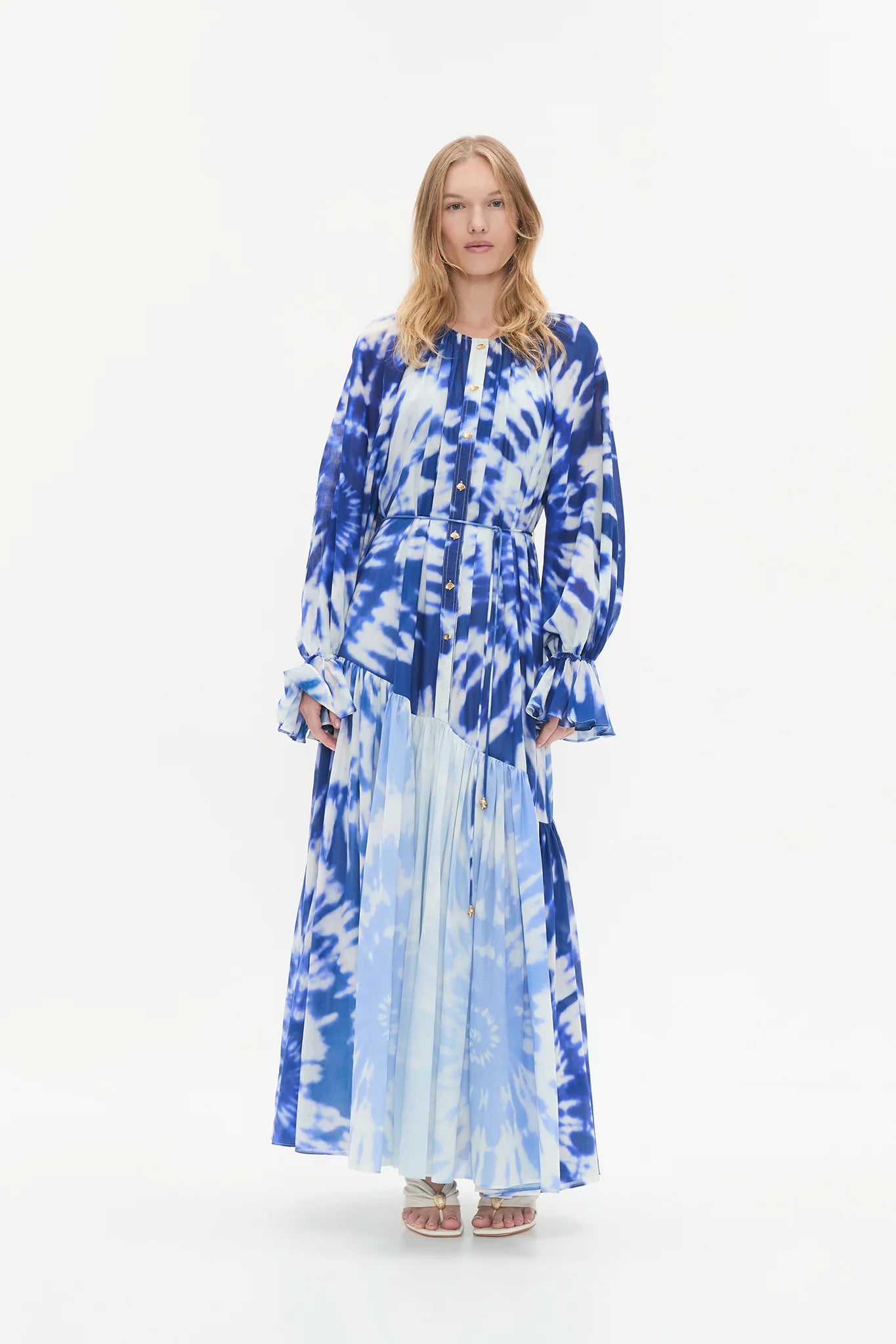 BLUE SHIBORI