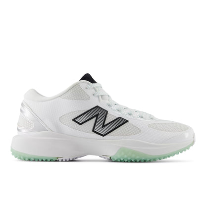 Nb White With Black And Silver Metallic