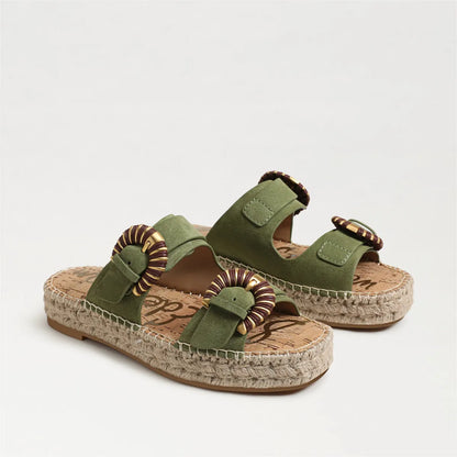 Summer Olive Suede