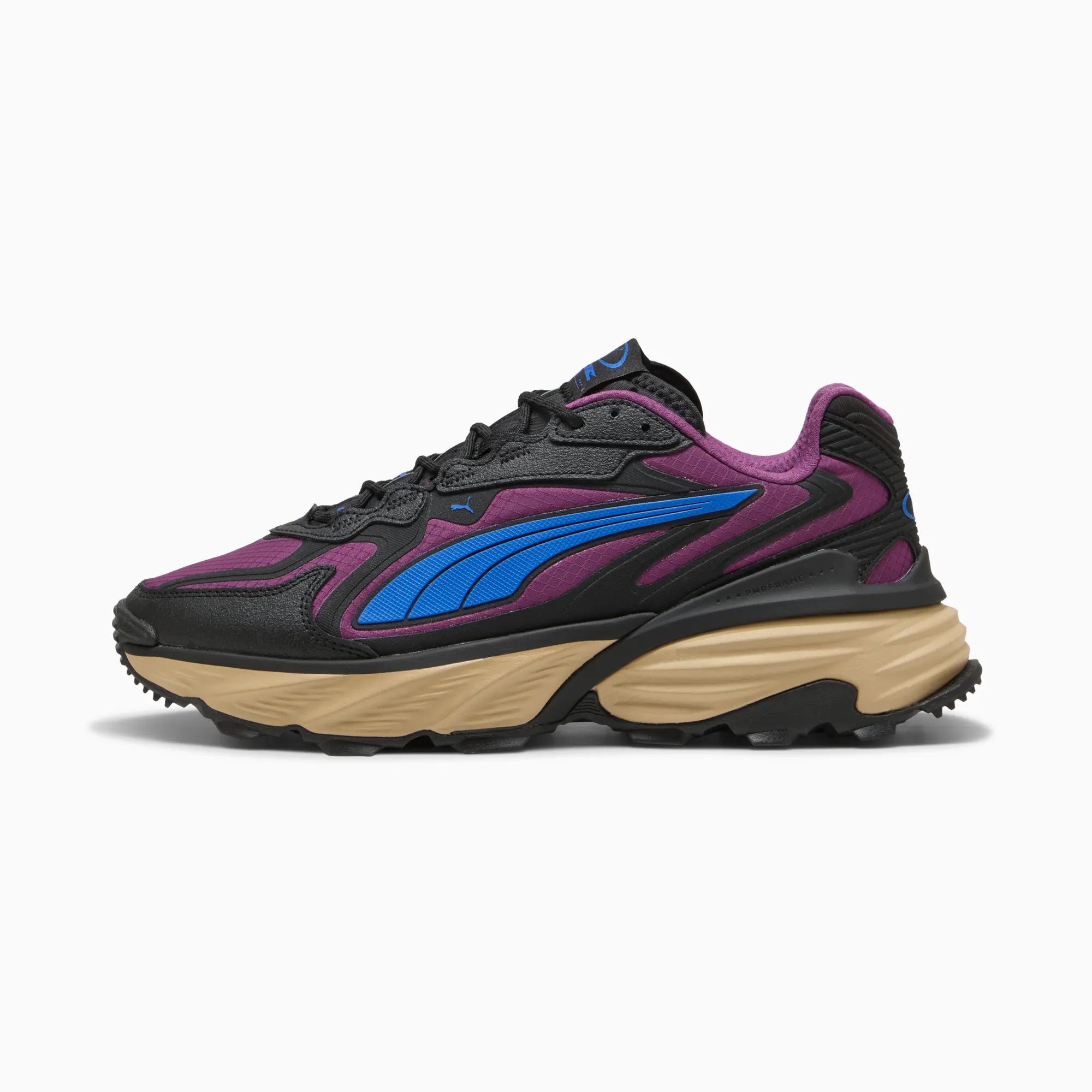 PUMA Black-Plum Wine-Mountain Blue