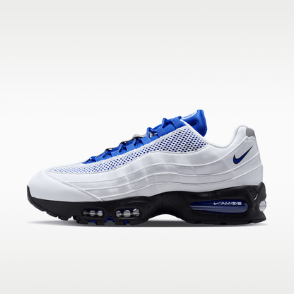 White/Black/Metallic Silver/Racer Blue