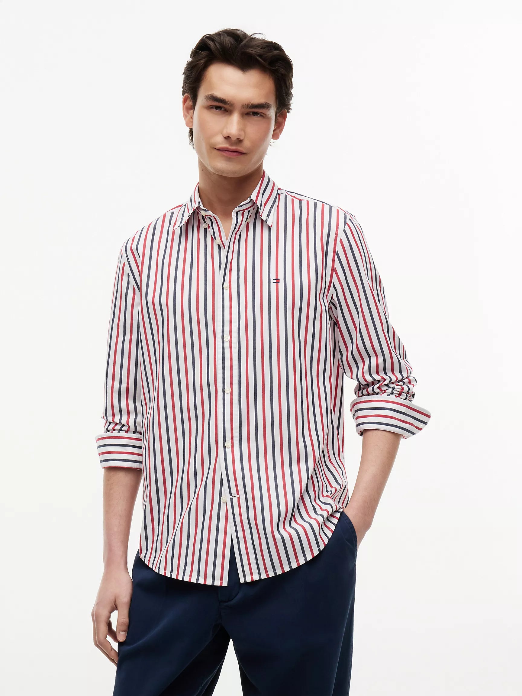 Red/White/Navy Stripe