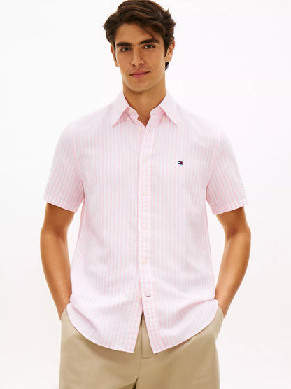 Classic Pink/White Stripe