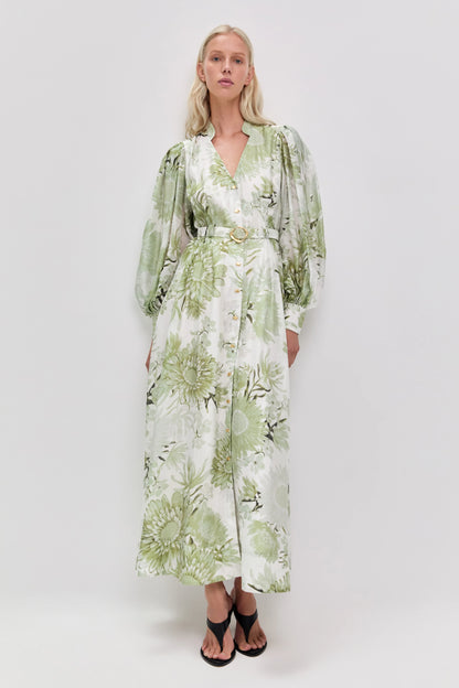 OLIVE NATIVE FLORAL