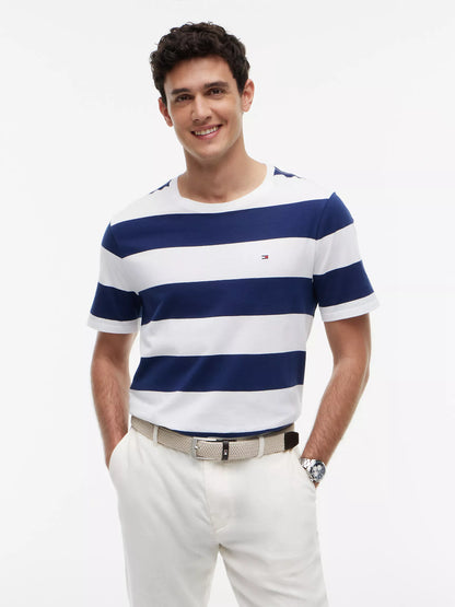 Navy/White Stripe