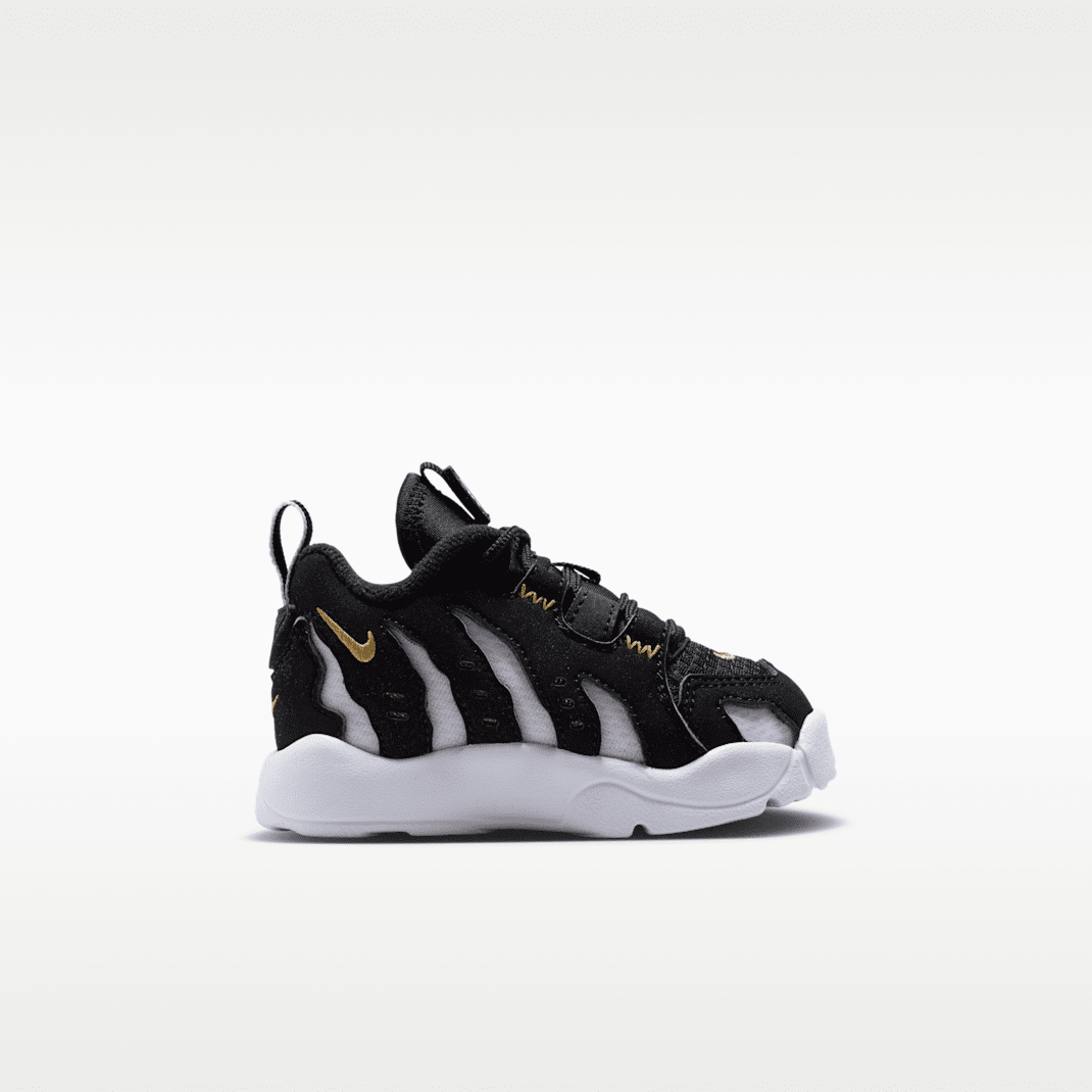 Black/White/Metallic Gold
