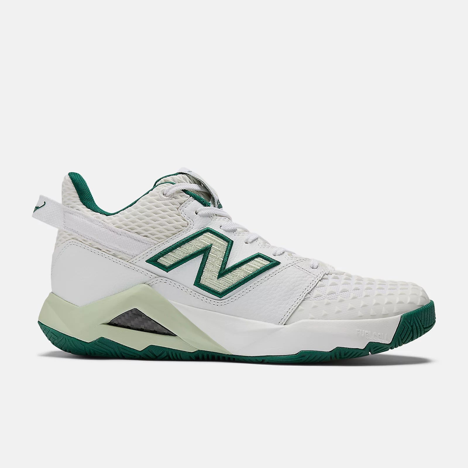 White With Marsh Green