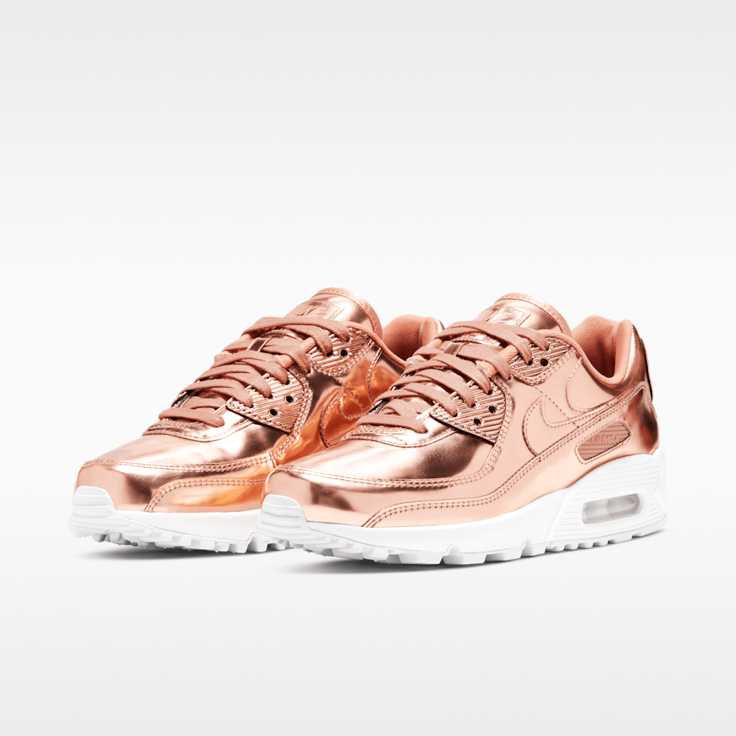 Rose Gold/Metallic Red Bronze/White/Rose Gold