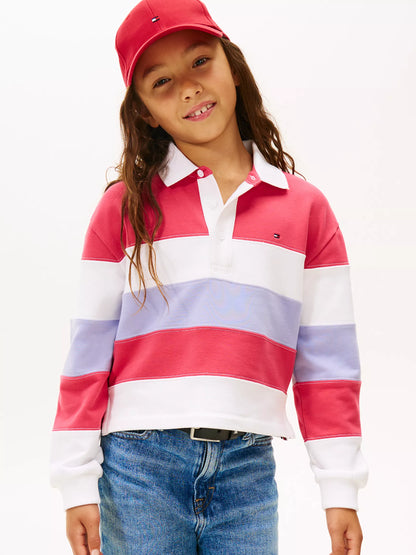 Vintage Cerise Stripes