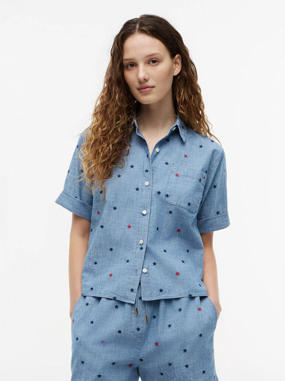 Chambray Stars