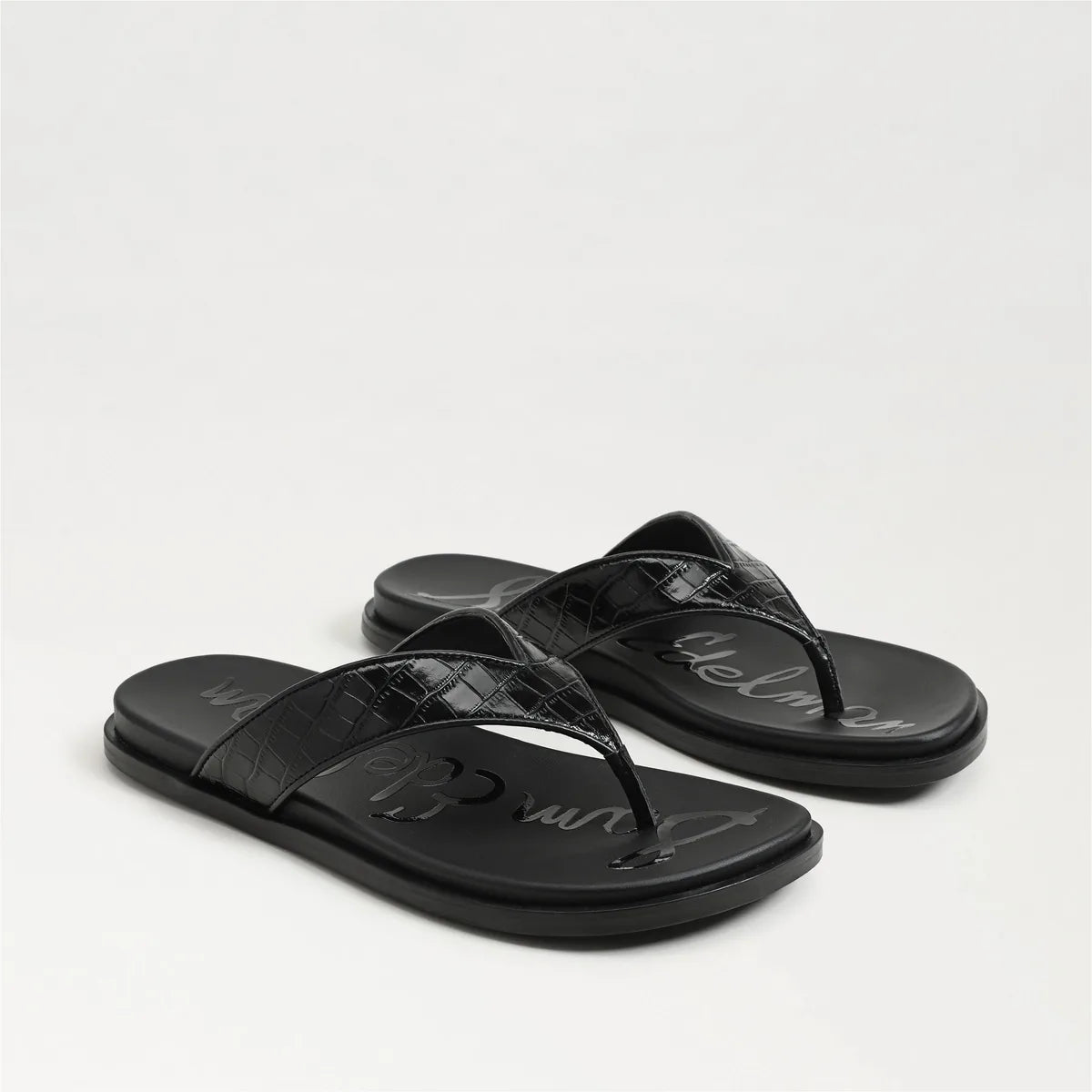 Black Croco Leather