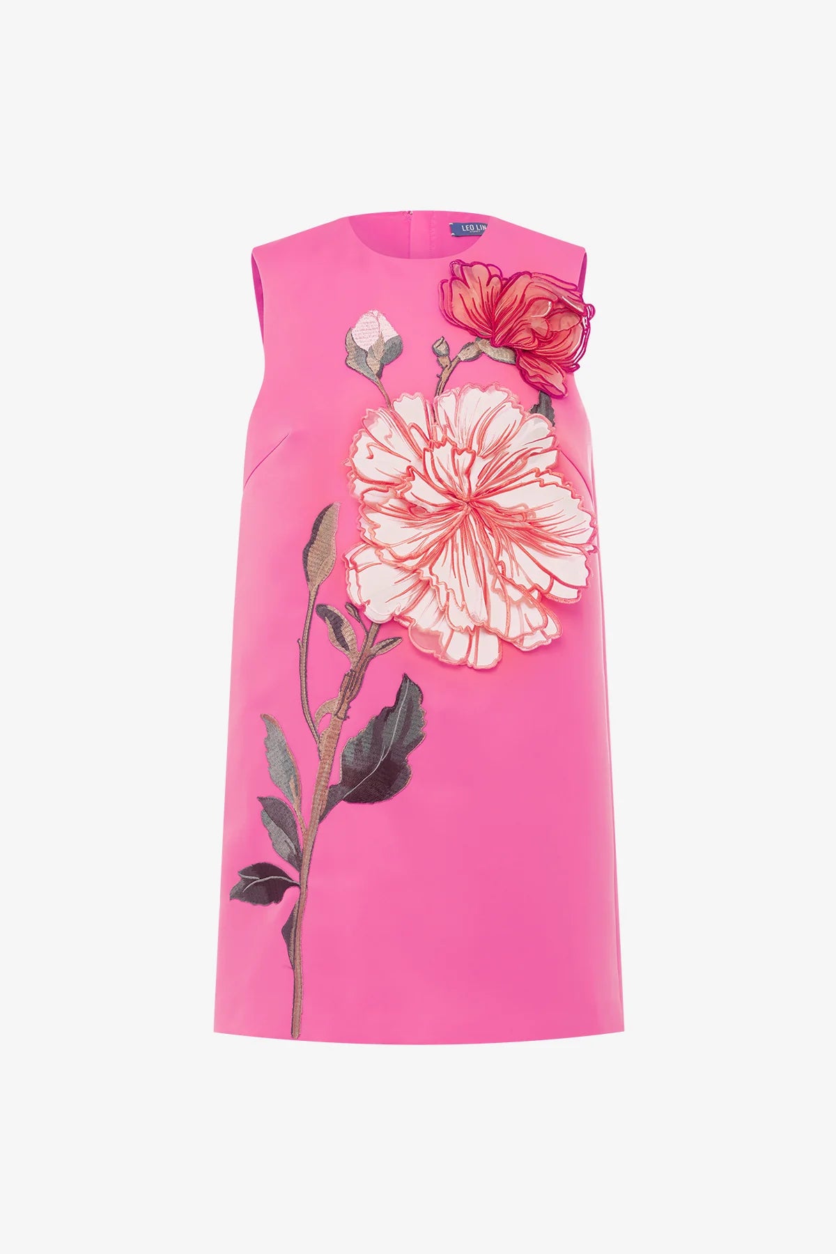 Peony Print in Fuchsia