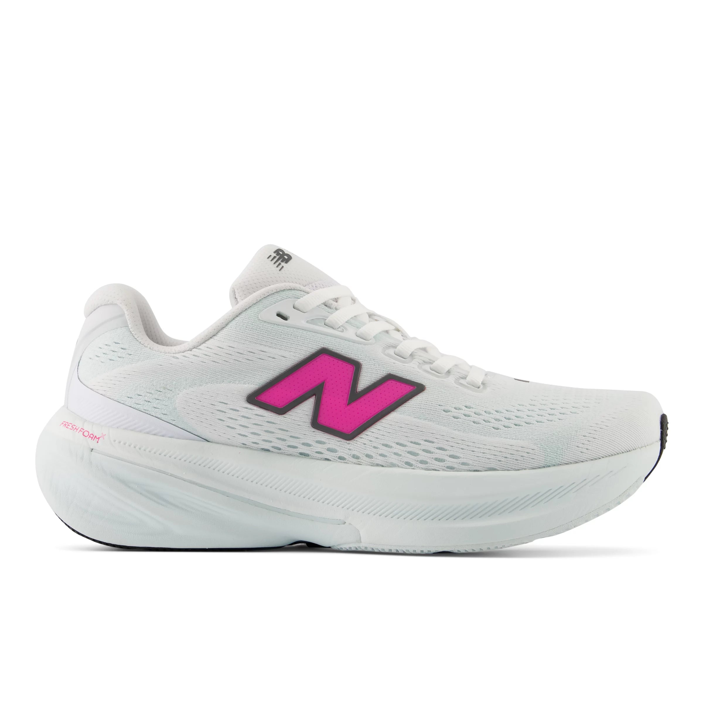 White With Pink Heat And Glint Blue