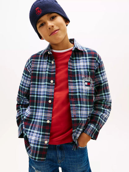 Dark Night Navy Check