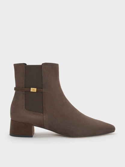 Dark Brown Textured