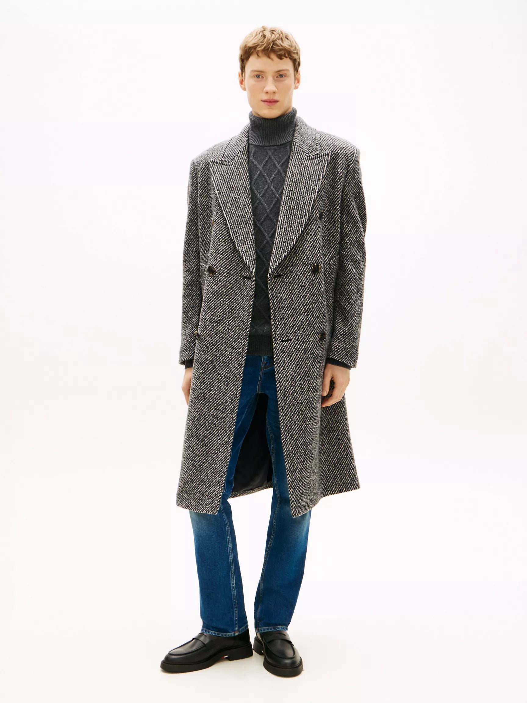 Black/White Tweed