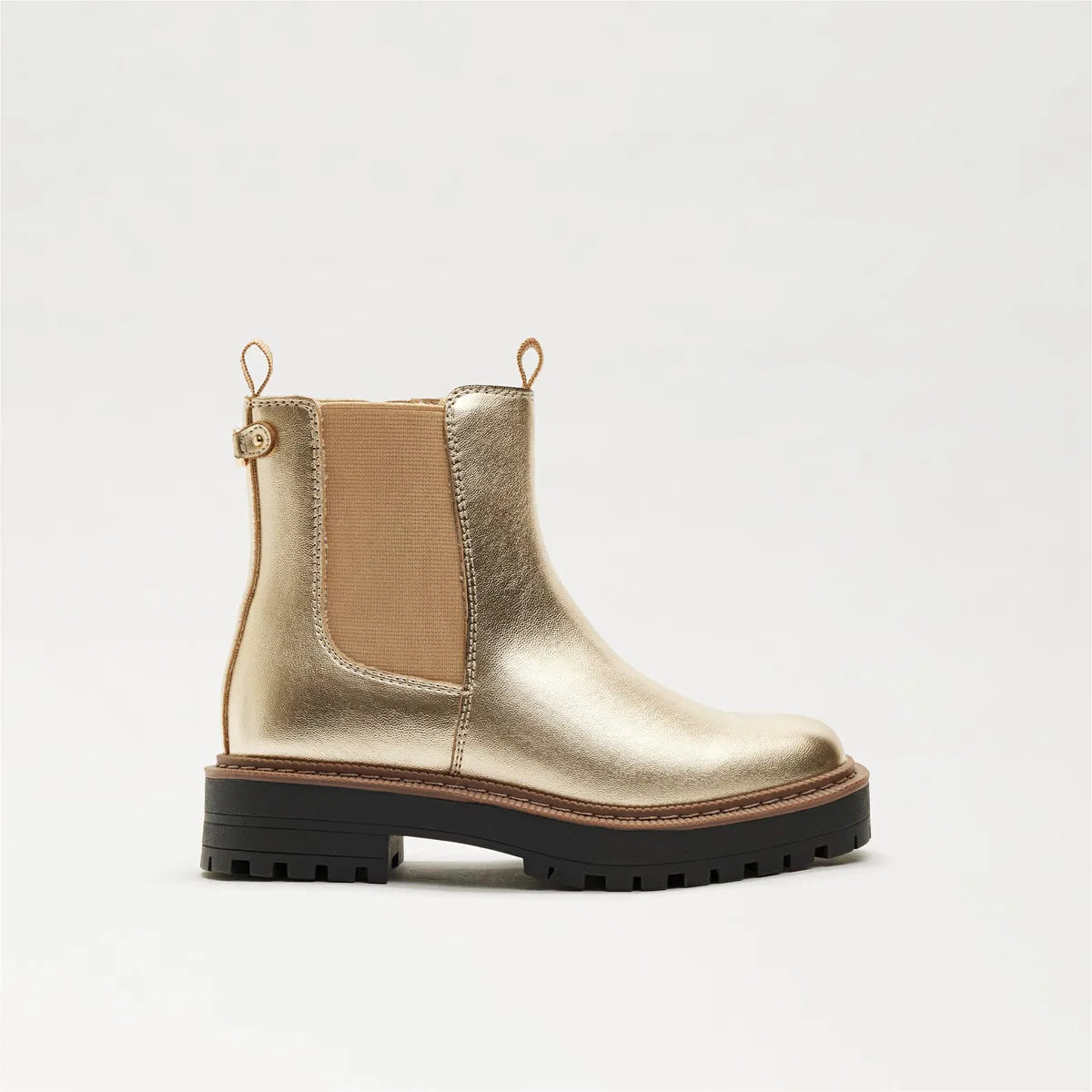 Gold Metallic Leather