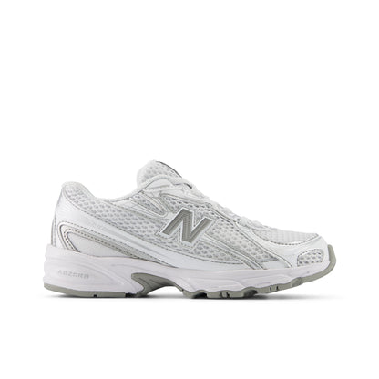 White With Silver Metallic