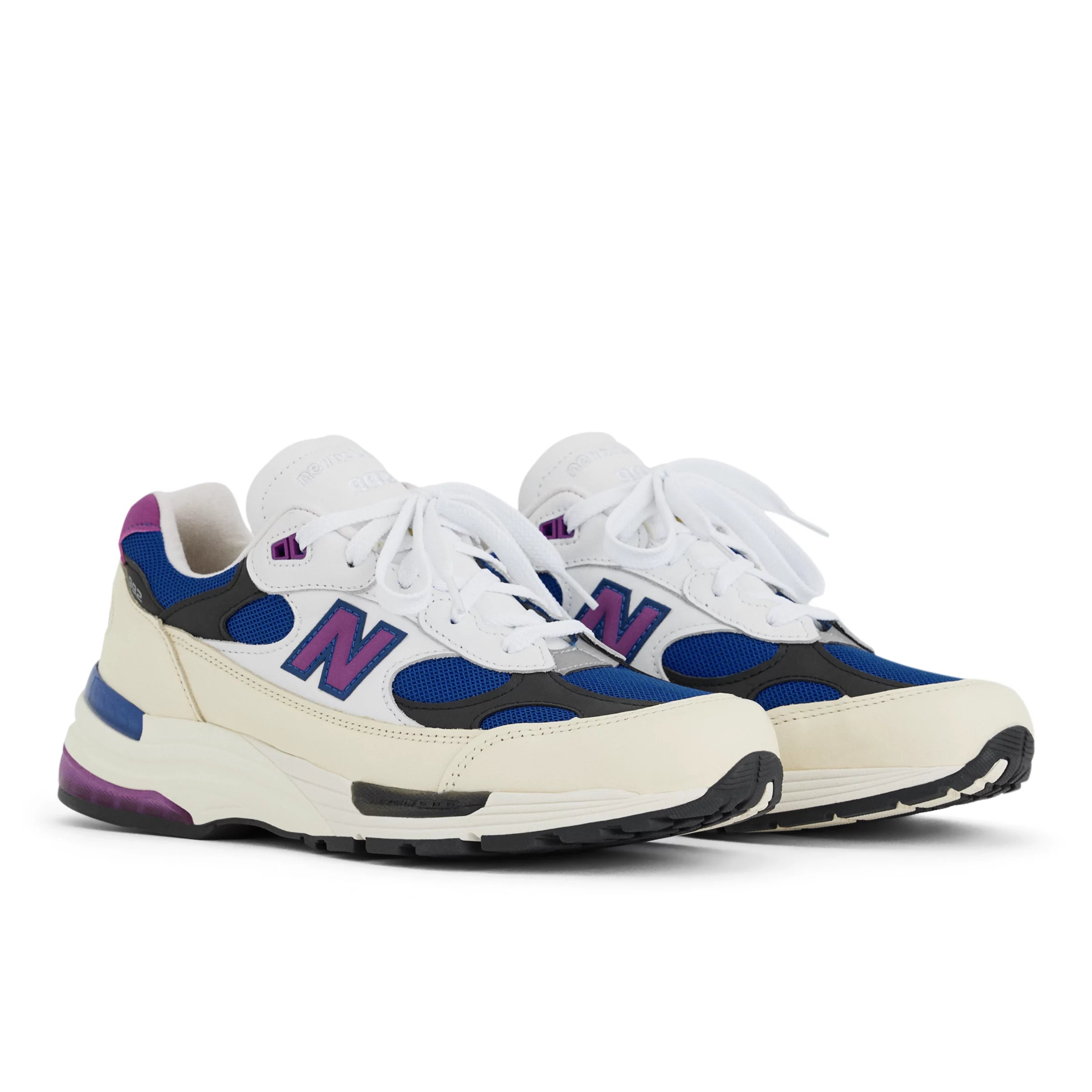White With Team Royal And Purple Fuschia