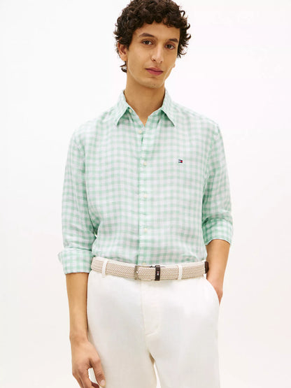 Crushed Mint/White Check