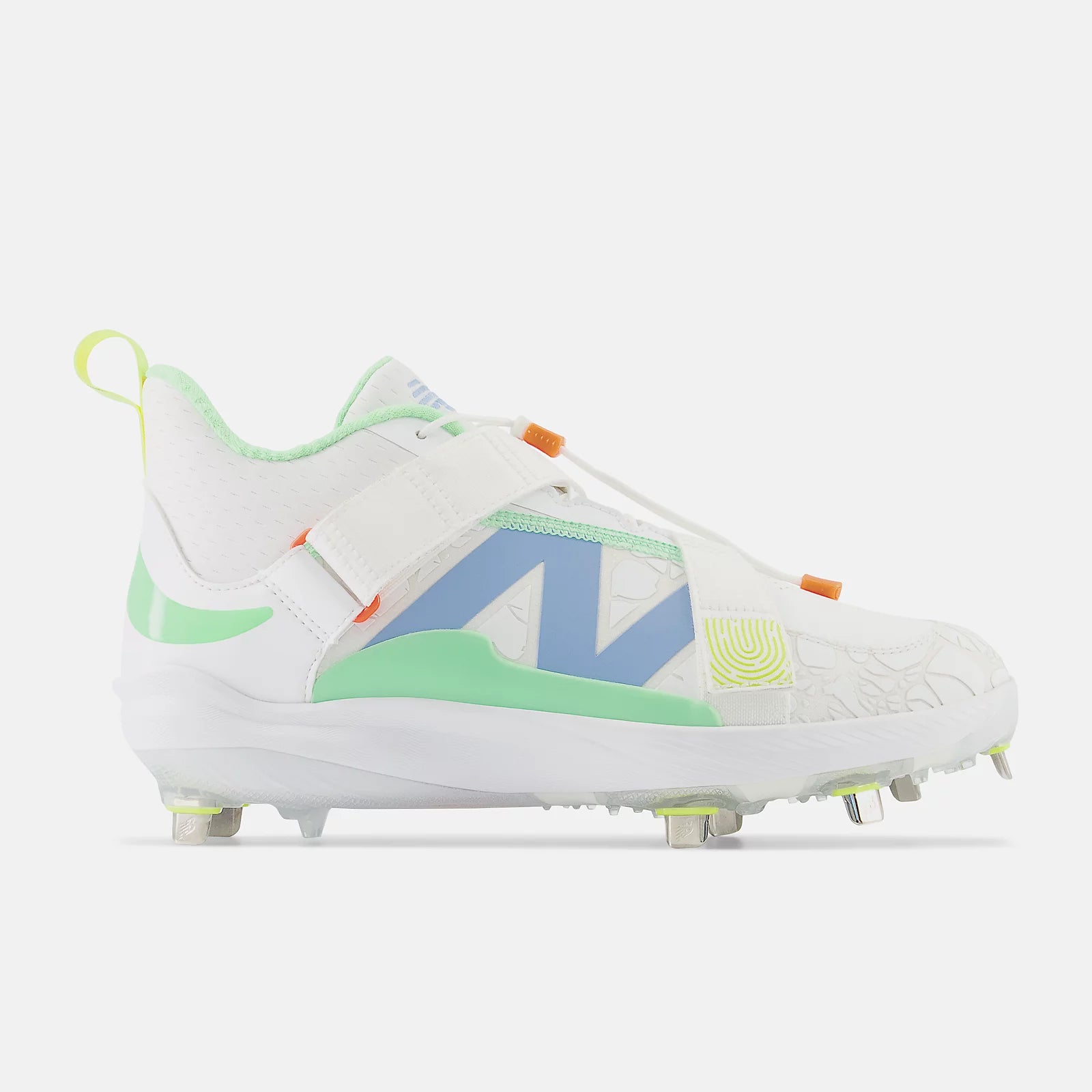 Optic White With Neon Dragonfly And Electric Jade