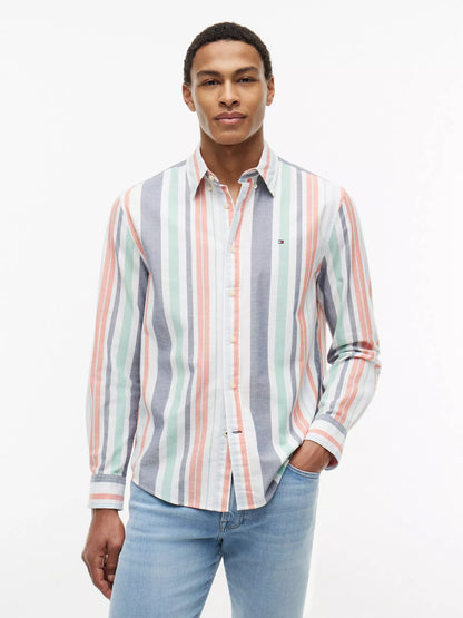 Navy Multi Stripe