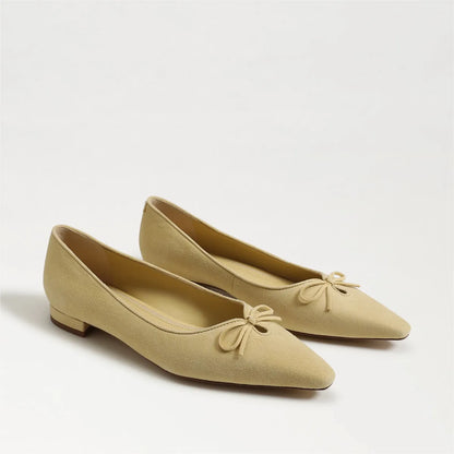Dusty Yellow Suede