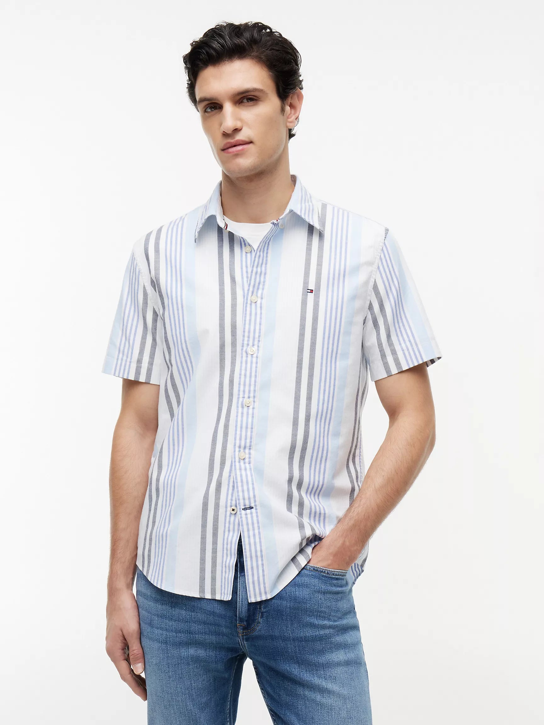 Vessel Blue/Multi Stripe