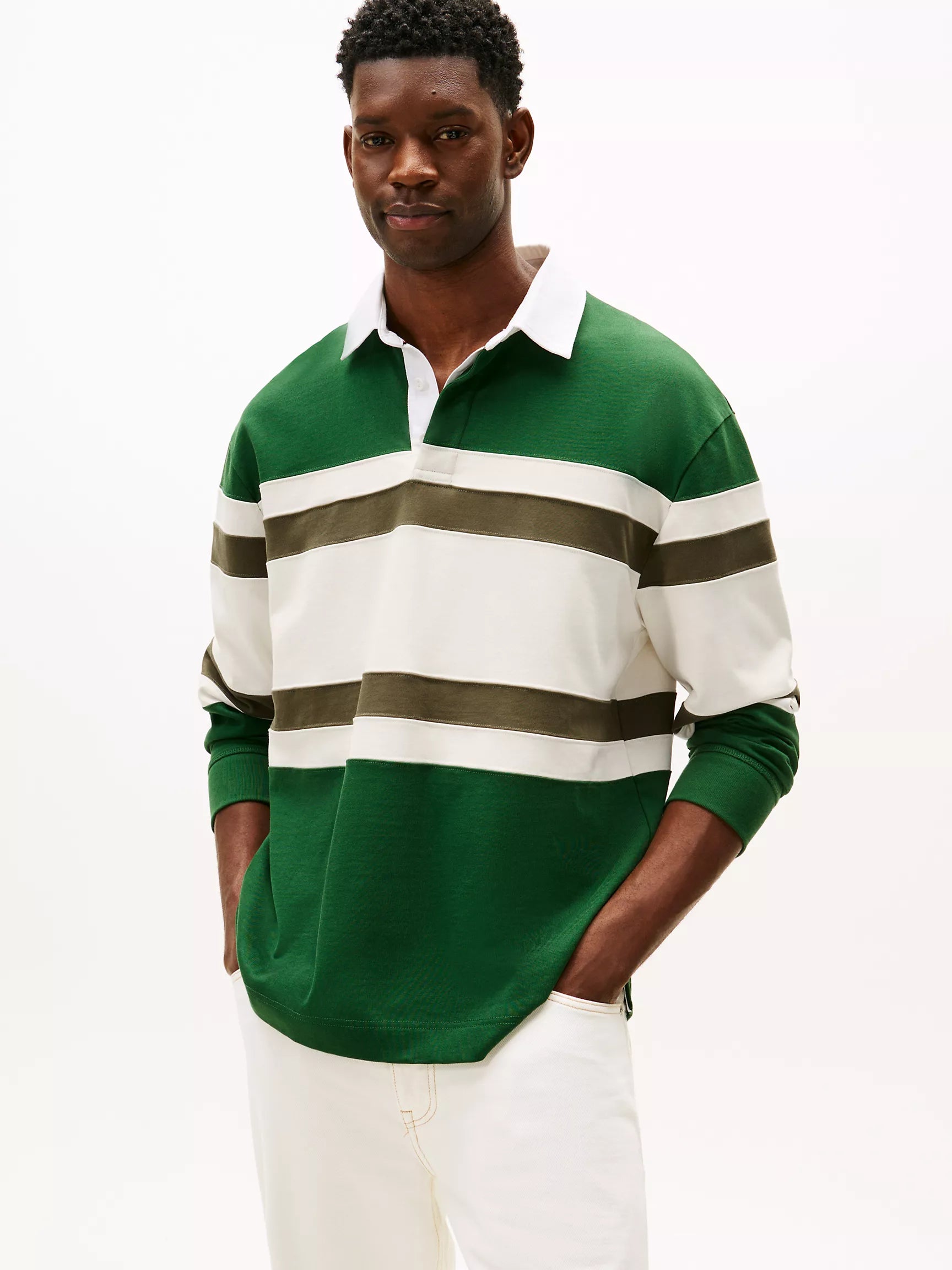 Deep Evergreen Stripe
