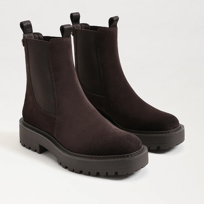 Chocolate Brown Suede