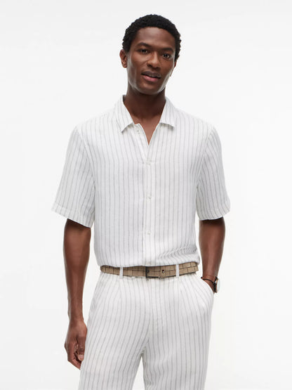 White/Black Stripe
