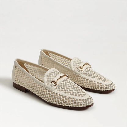 Modern Ivory Mesh Fabric
