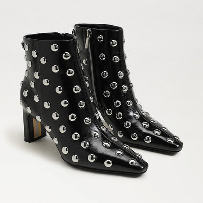 Black Faux Leather