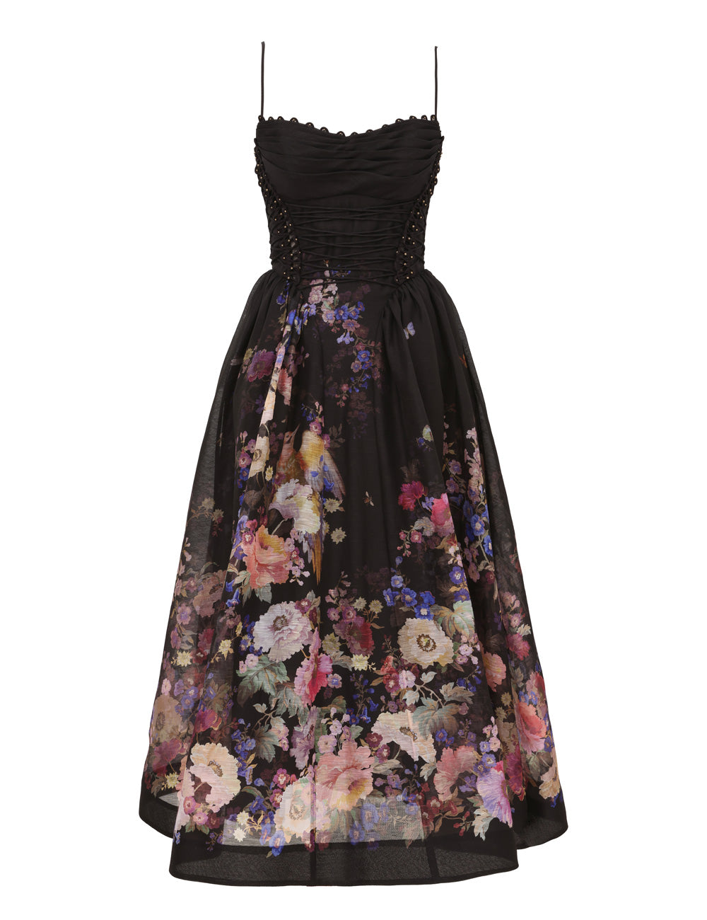 Black Multi Floral