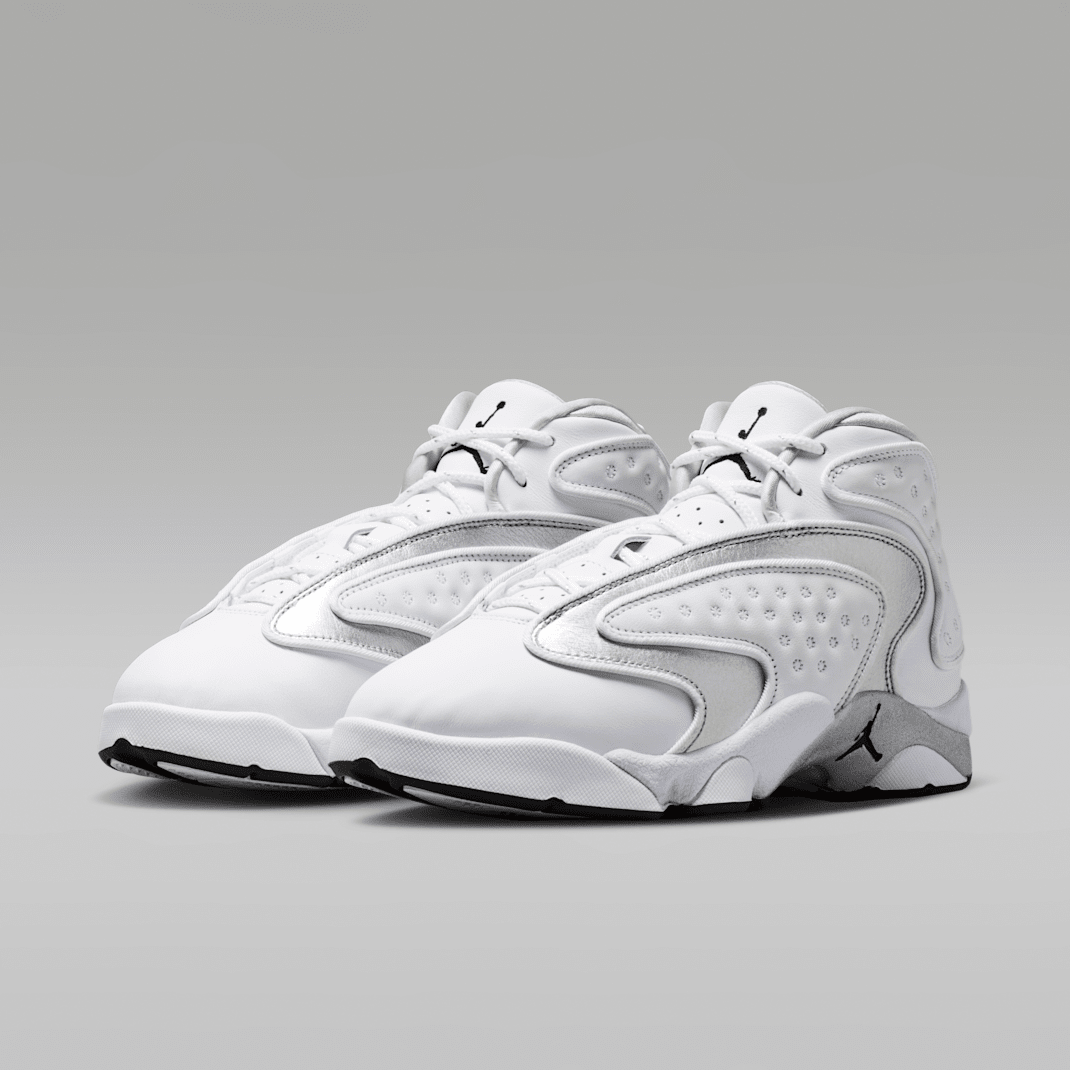White/Black/Metallic Silver
