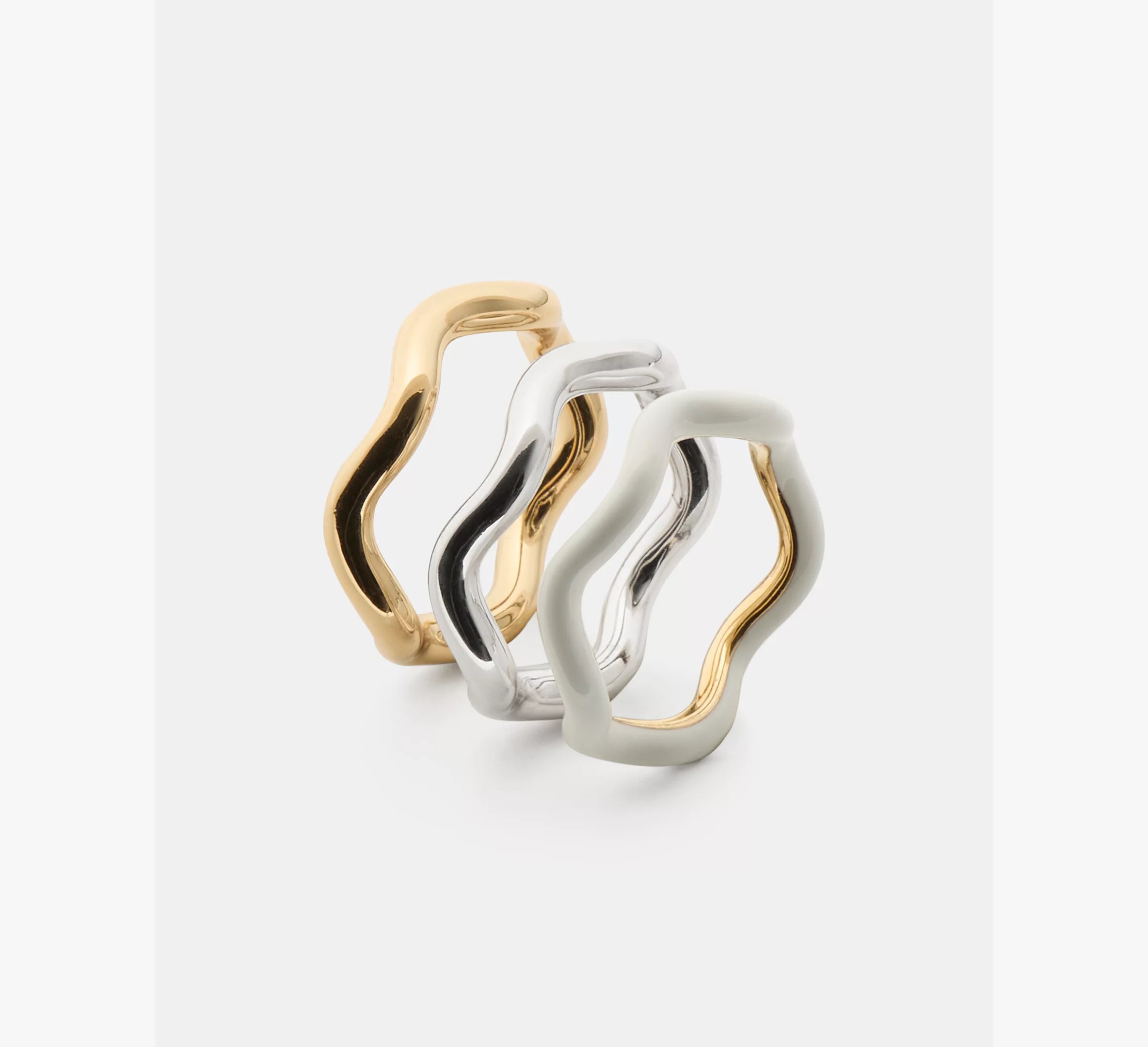 White/Gold Silver
