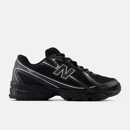 Black With Silver Metallic