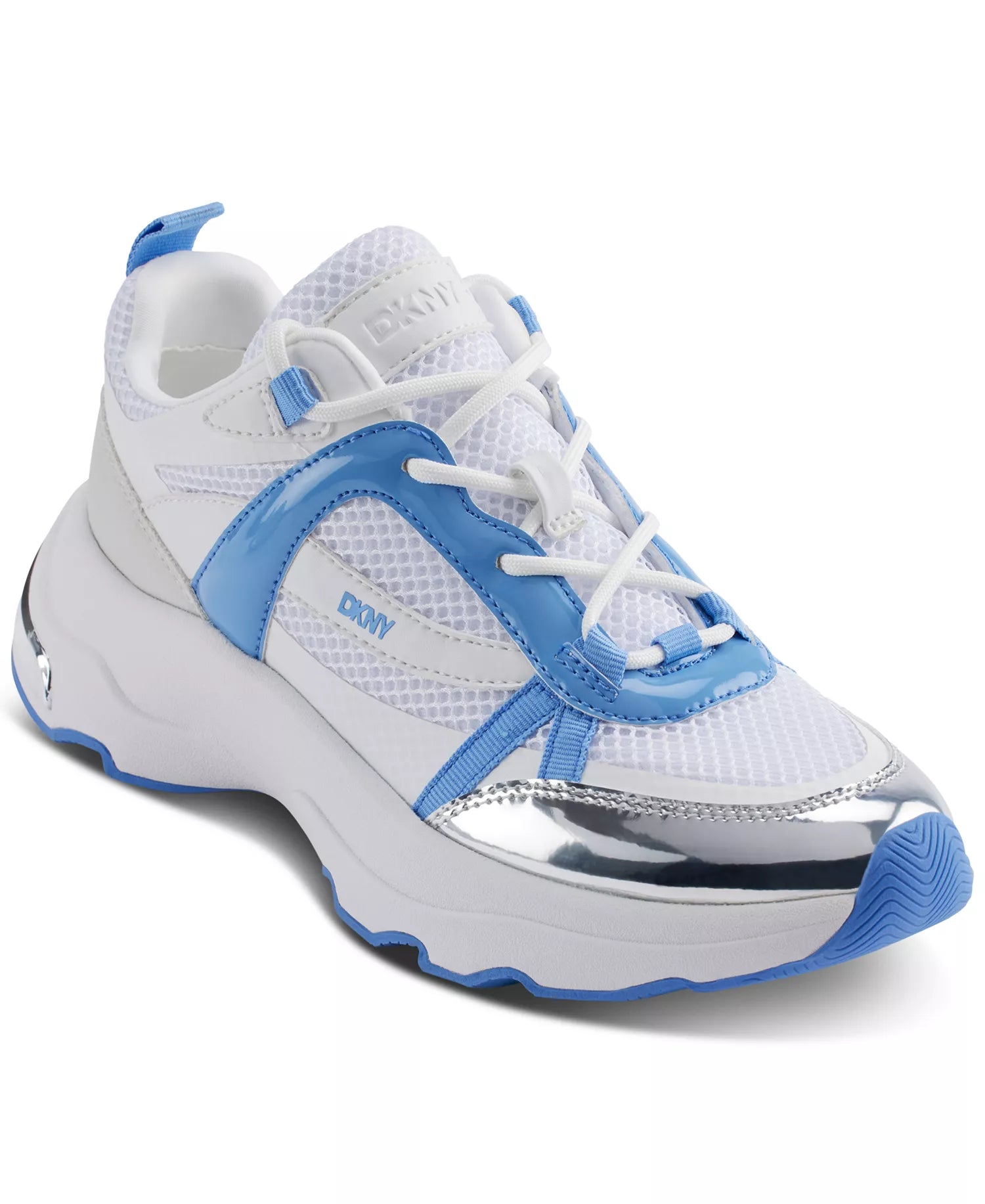 White/ Periwinkle