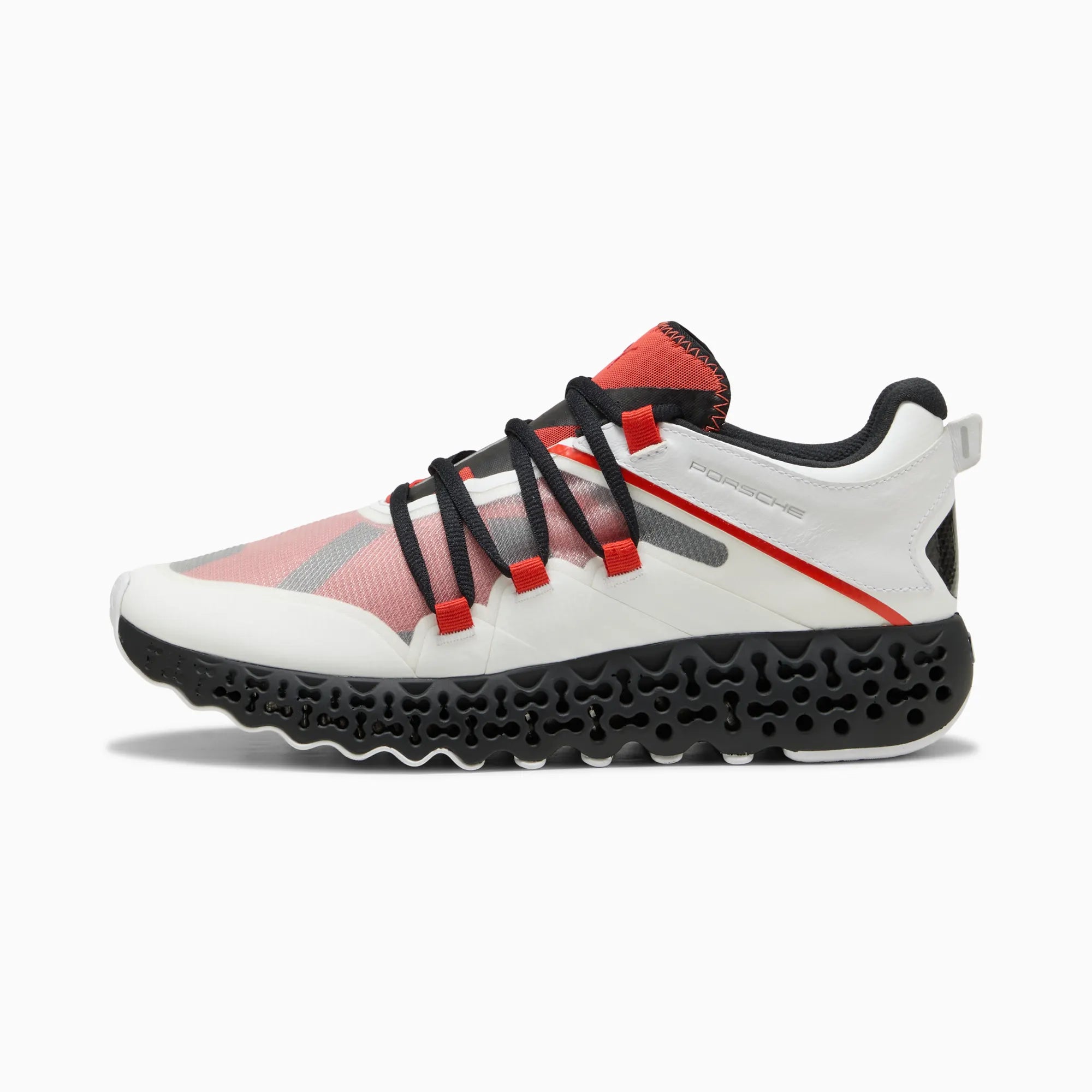PUMA White-Majestic Red