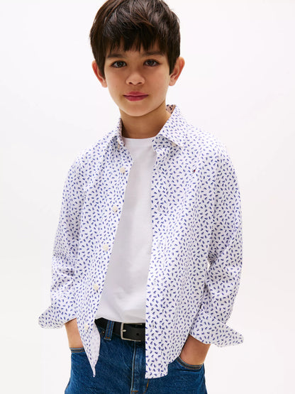 White All Over Print