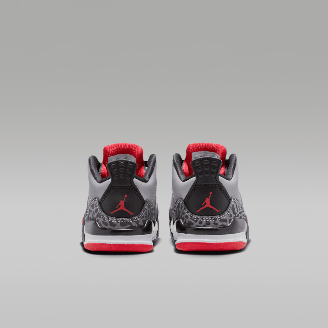 Cement Grey/Black/Fire Red/White