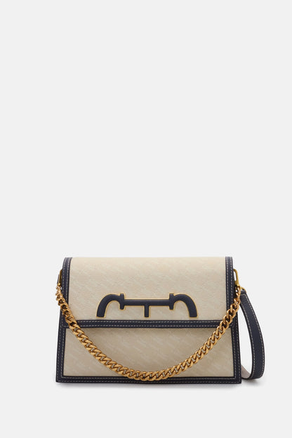 BEIGE/AZUL MARINO