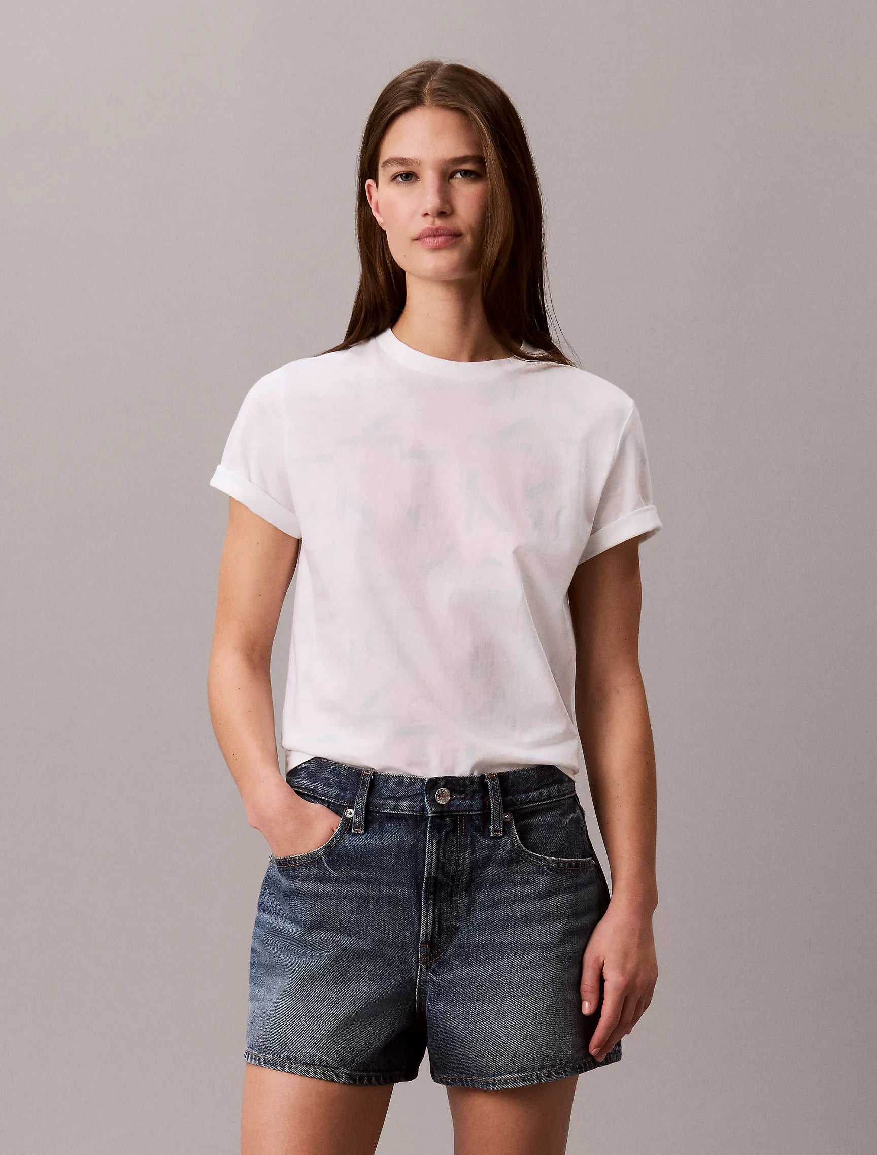 Bright White Aop